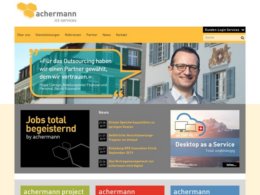 Website Printscreenhttps://www.achermann.swiss/home